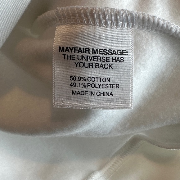 The Mayfair Group Somebody Loves You Crewneck in White - Picture 9 of 9